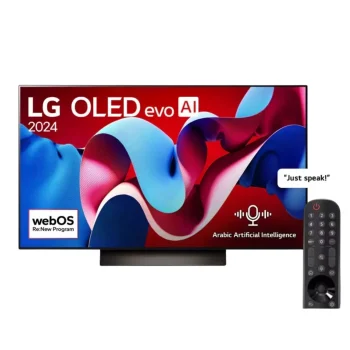 LG TV OLED 65 Inch C4 4K Smart TV AI Magic Remote webOS24