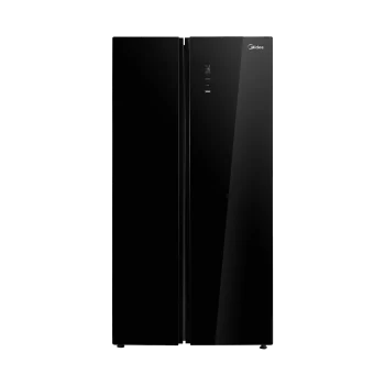 Side By Side Refrigerator - 510Ltrs Black Glass Door MDRS710FGF22D