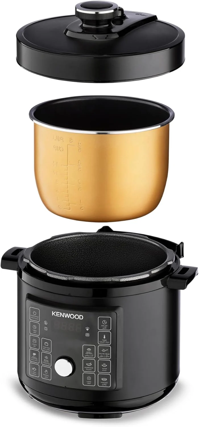 KENWOOD 8 Liters MULTI COOKER PCM95.000BK GCC