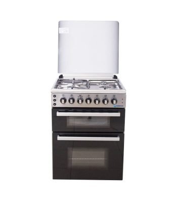 60x60cm Standing Cooker, 3 Gas 1 Elect Burners - MY DIVA 603G1E OG-6831 INX