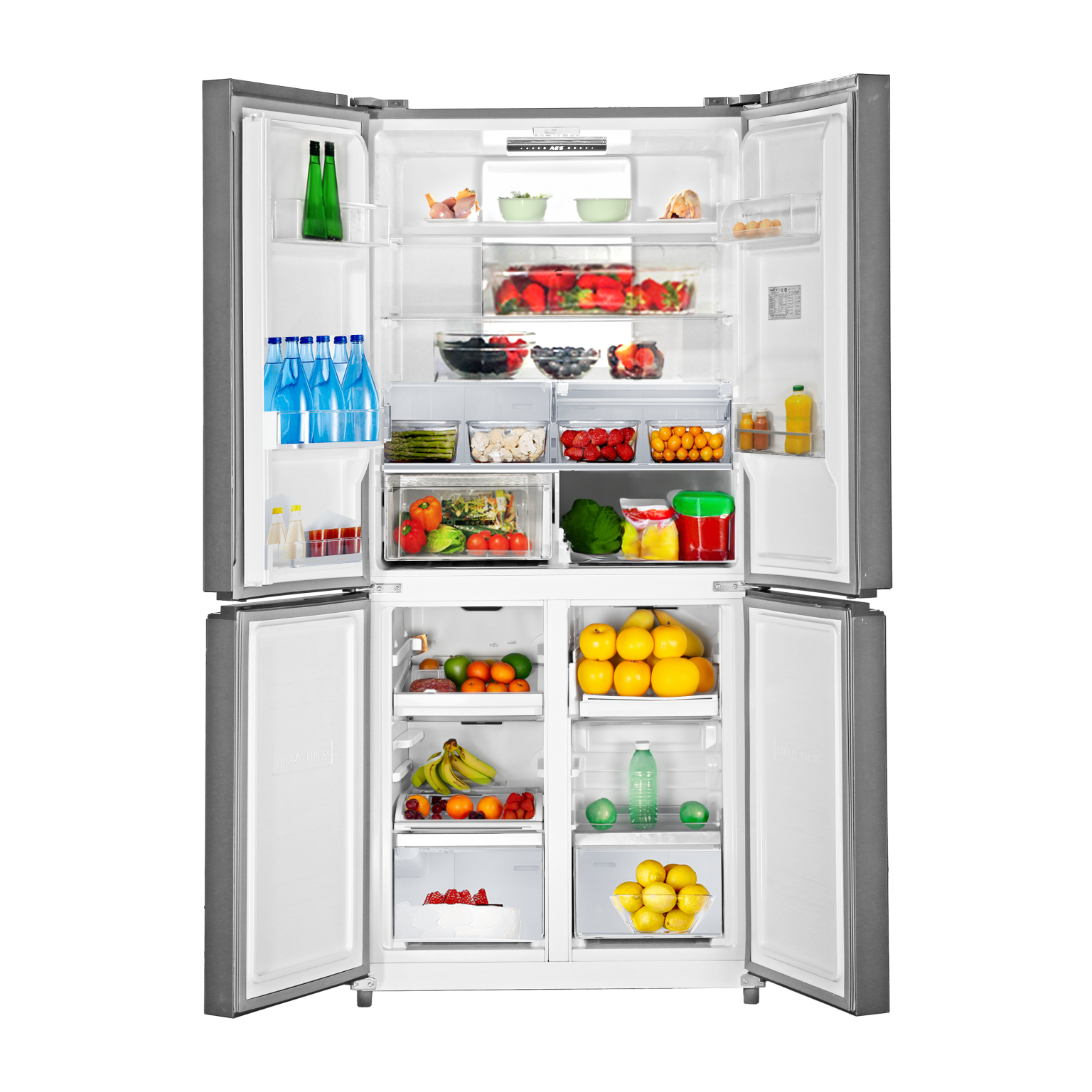 Royal Peerless Side-by-Side Refrigerator 550L (RGFD550BS)
