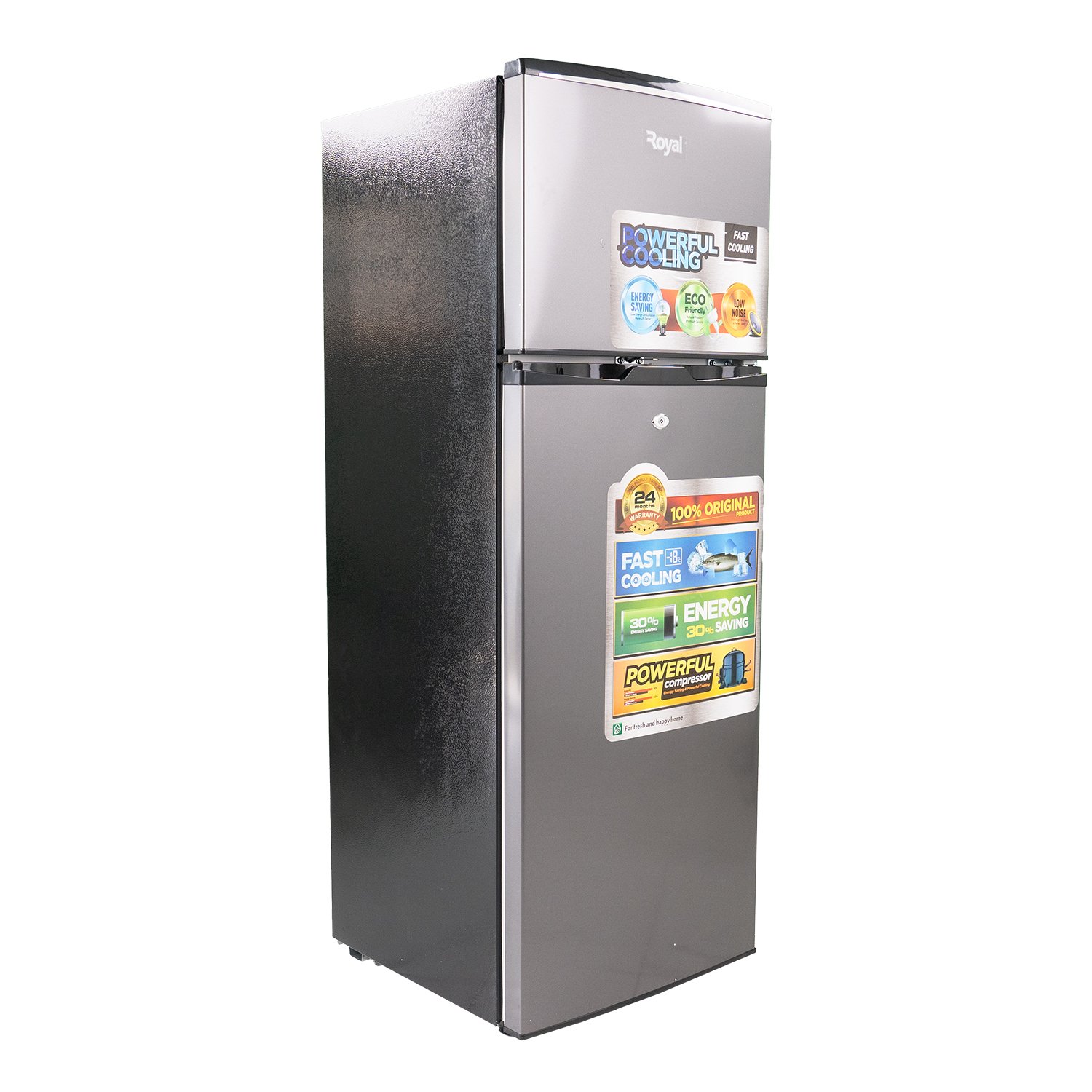 Royal Titan Refrigerator Double Door 155L (RREF155DF)