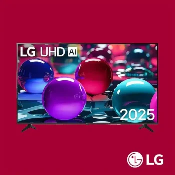 LG TV UHD 75 Inch UA85 4K Smart AI Magic Remote webOS25 2025