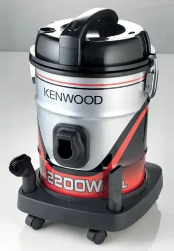 KENWOOD 2200W Drum Vacuum Cleaner - 25LT BKRDSILVER (VDM60.000BR )