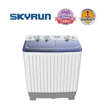 Skyrun WMS-6/HC 6kg Wash - 4kg Spin Twin Tub Semi-Automatic Washing Machine
