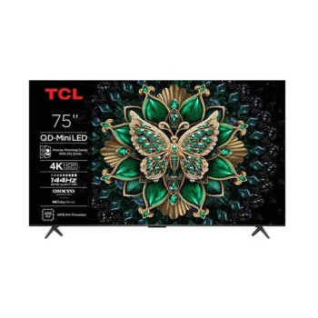 TCL 75 INCHES QD-Mini LED 4K HDR GOOGLE TV 75C6KS